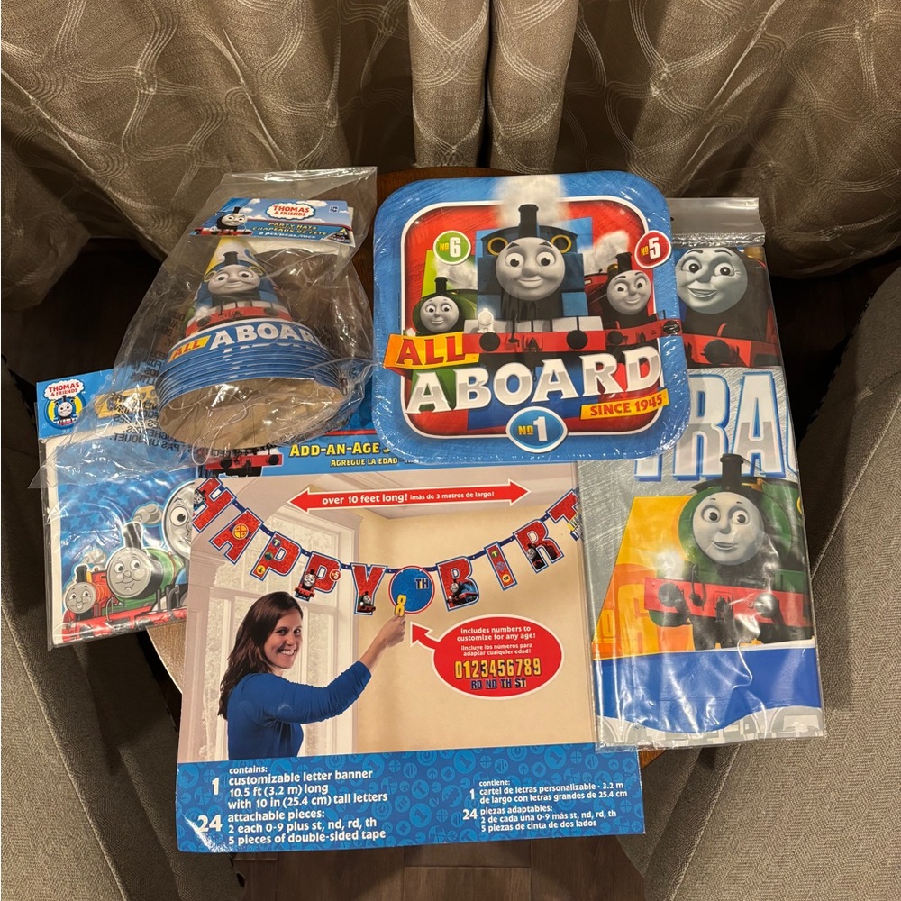 Thomas and friends party supplies